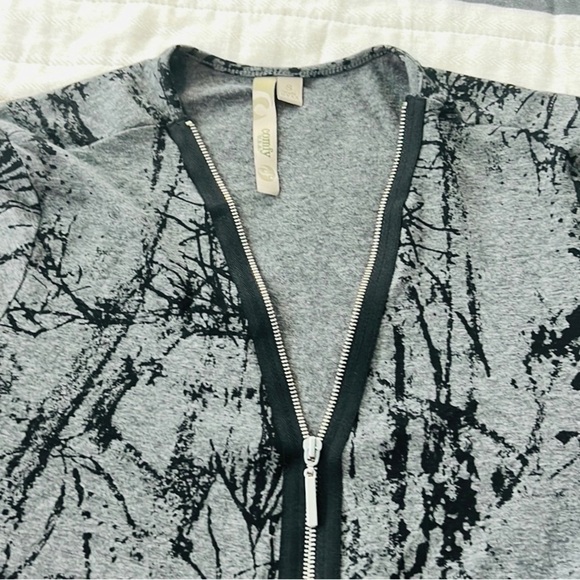 🖤Comfy USA, Zip-Front, Sinfully Soft Rayon/Spandex Dress, Stretch,EUC, Size S - Picture 4 of 10